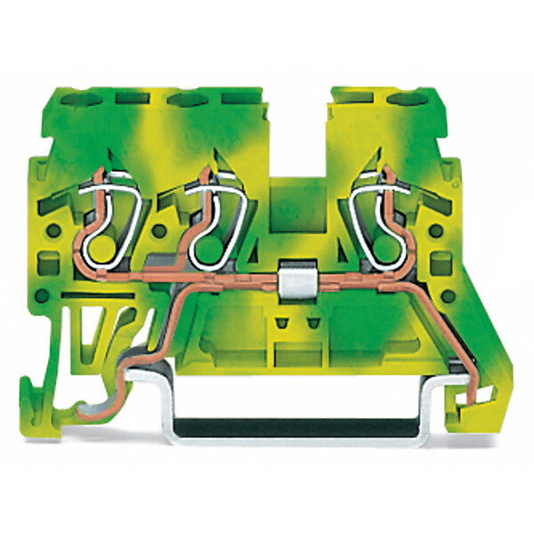 WAGO Schutzleiterklemme 0,08-2,5/4mmq gn/ge 870-687